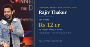 Rajiv Thakur Net Worth, Age, Career, Facts and More